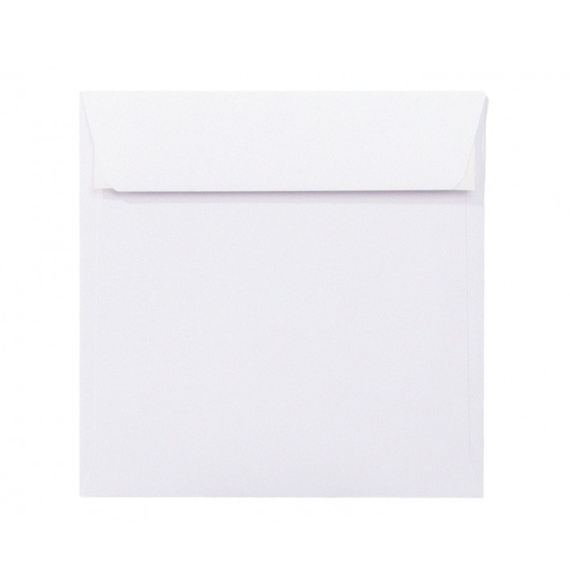 Plic color, 14 x 14 cm, Alb, siliconic, DACO, 25 buc/set - - Roveli