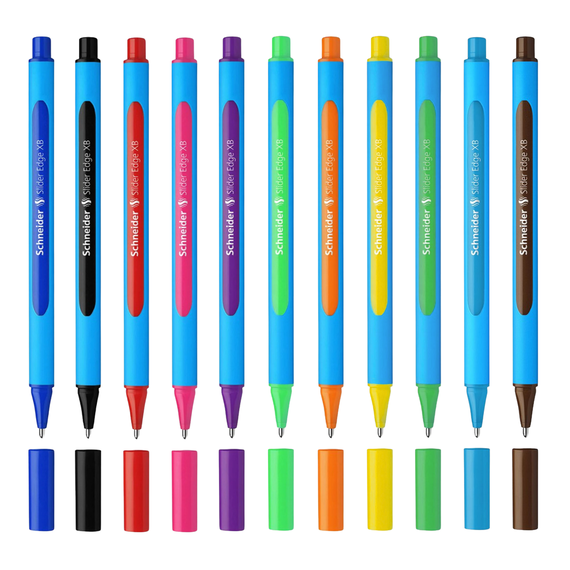 Pix fara mecanism, colorat SCHNEIDER Slider Edge XB, Culoare (230): Galben - - Roveli