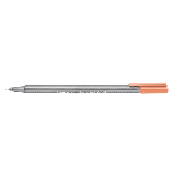 Fineliner 0.3 mm, STAEDTLER Triplus, Culoare (230): Somon - - Roveli