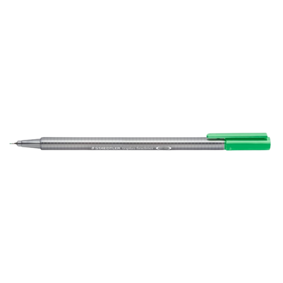 Fineliner 0.3 mm, STAEDTLER Triplus, Culoare (230): Verde deschis - - Roveli