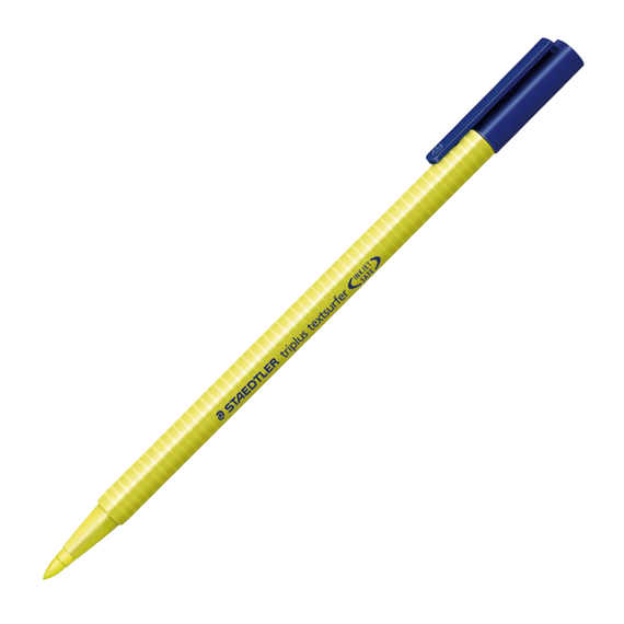 Textmarker STAEDTLER Triplus Surfer, Culoare (230): Galben Neon - 2- Roveli