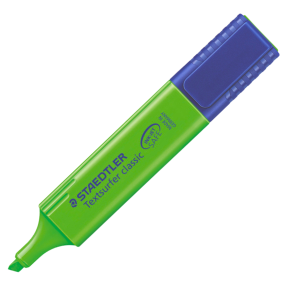 Textmarker STAEDTLER Classic, Culoare (230): Verde Neon - - Roveli