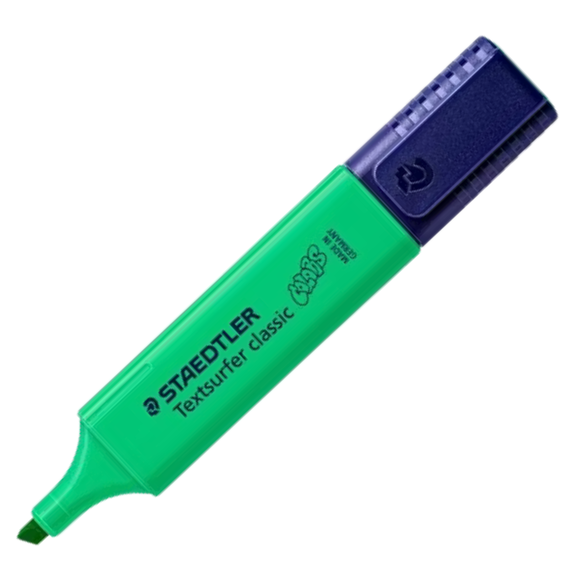 Textmarker STAEDTLER Colors, Culoare (230): Verde - - Roveli