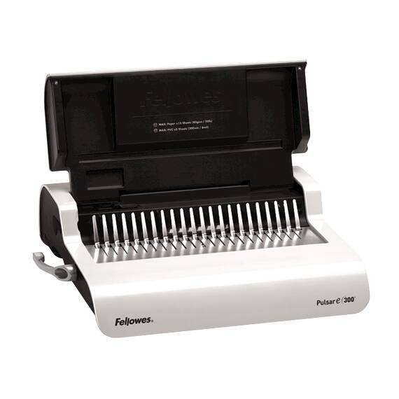 Aparat de indosariat electric cu inele plastic, FELLOWES Pulsar-E 300 - - Roveli