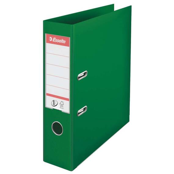 Biblioraft plastifiat interior-exterior, 7.5 cm ESSELTE Power, Culoare (230): Verde - 2- Roveli