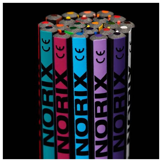 Creioane colorate STAEDTLER Norix, 12 culori/set - 5- Roveli