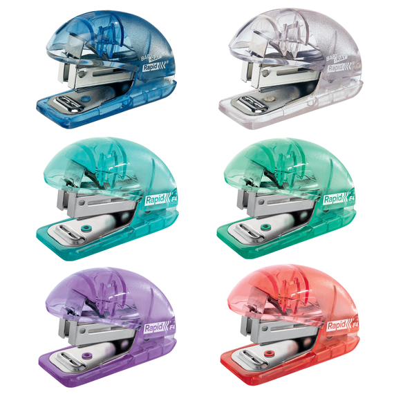 Minicapsator 10 coli, corp translucid, RAPID F4, Culoare (230): Bleu - - Roveli