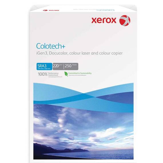 Hartie XEROX Colotech+, SRA3, 220 g/mp, 250 coli/top - - Roveli