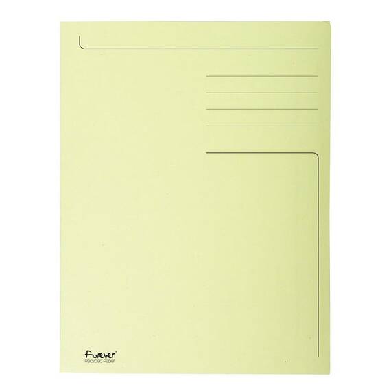 Dosar plic, carton colorat, EXACOMPTA, Culoare (230): Galben - 2- Roveli