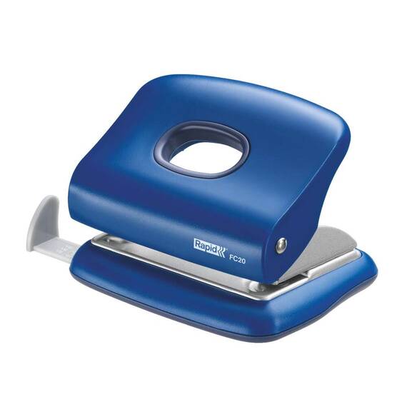 Perforator RAPID FC20, 20 coli, Culoare (230): Albastru - 2- Roveli