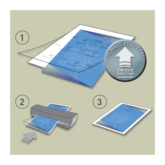 Folie laminare A3, 175 microni, 100 buc/top, LEITZ UDT - 2- Roveli