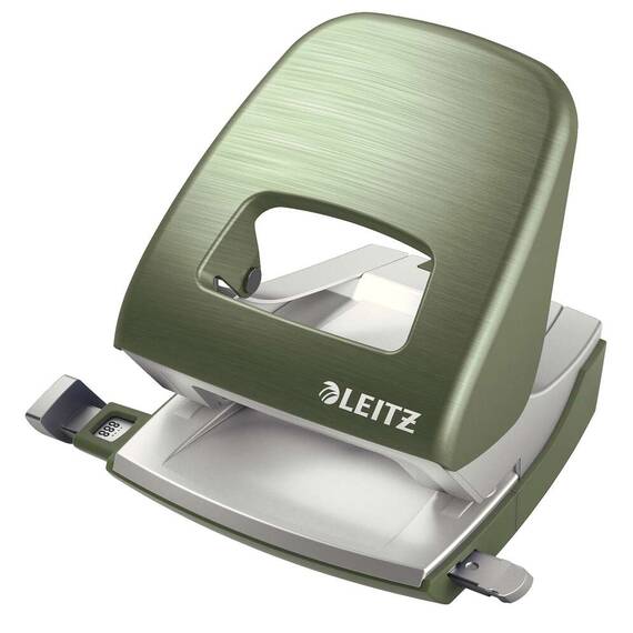 Perforator metalic, LEITZ NeXXt Style 5006, 30 coli, Culoare (230): Fistic - 2- Roveli