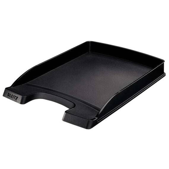Tavita documente slim, LEITZ Plus, Culoare (230): Negru - 2- Roveli