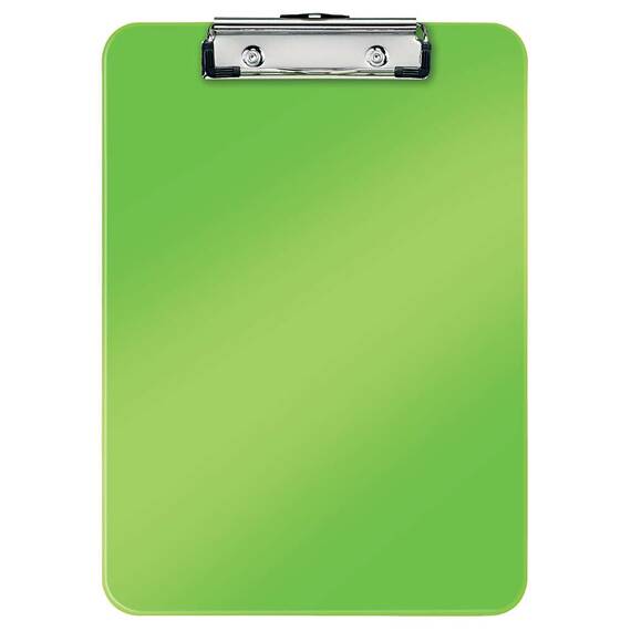 Clipboard simplu plastifiat, A4, LEITZ WOW, Culoare (230): Verde - - Roveli
