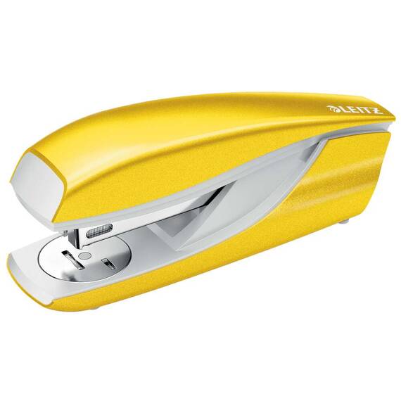 Capsator metalic 30 coli, LEITZ Mini WOW NeXXt Series 5502, Culoare (230): Galben - 2- Roveli