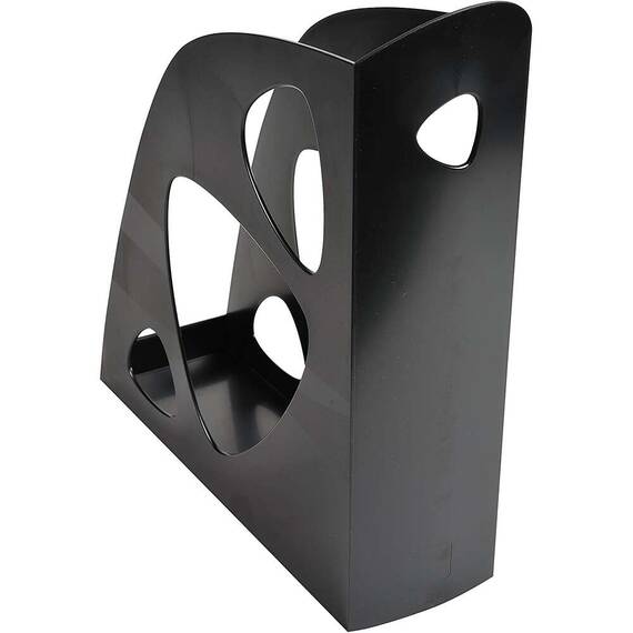 Suport vertical A4 din plastic, EXACOMPTA Eco, Culoare (230): Negru - 2- Roveli