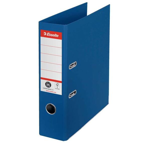 Biblioraft carton reciclat, 7.5 cm ESSELTE Nr. 1 Power, Culoare (230): Albastru - 2- Roveli