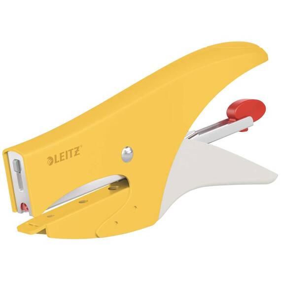 Capsator tip cleste, 15 coli, LEITZ Cosy 5645, Culoare (230): Galben - 2- Roveli