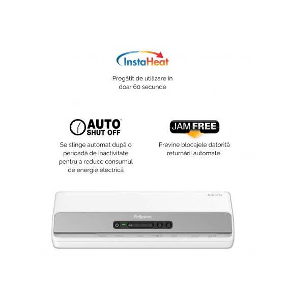 Laminator A3, 6 role, FELLOWES Amaris LX - 3- Roveli