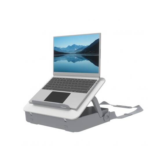 Geanta laptop cu suport ergonomic, FELLOWES Breyta, alba - - Roveli