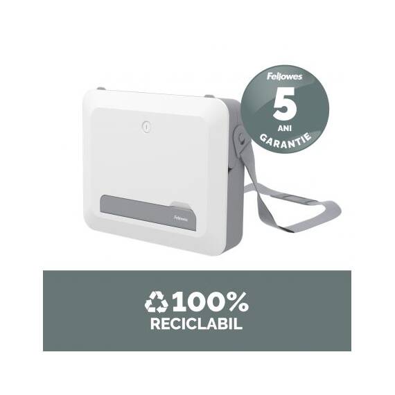 Geanta laptop cu suport ergonomic, FELLOWES Breyta, alba - 5- Roveli