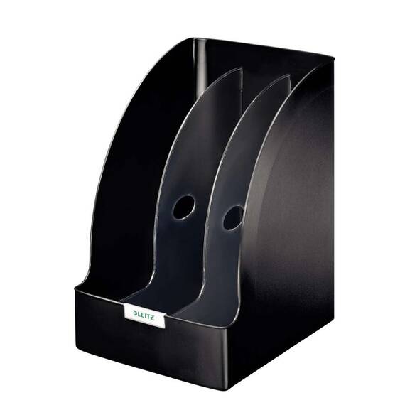 Suport vertical A4 din plastic cu 3 compartimente, LEITZ Plus Jumbo - - Roveli