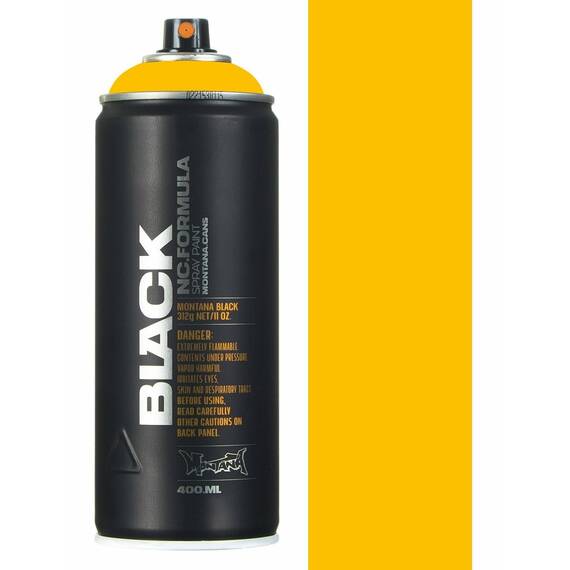 Spray cu vopsea, MONTANA Black 400 ml, Culoare (230): Yellow - - Roveli