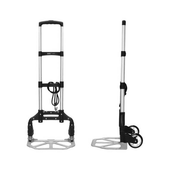 Carucior pliabil din aluminiu, capacitate 70 Kg, DELI - 2- Roveli