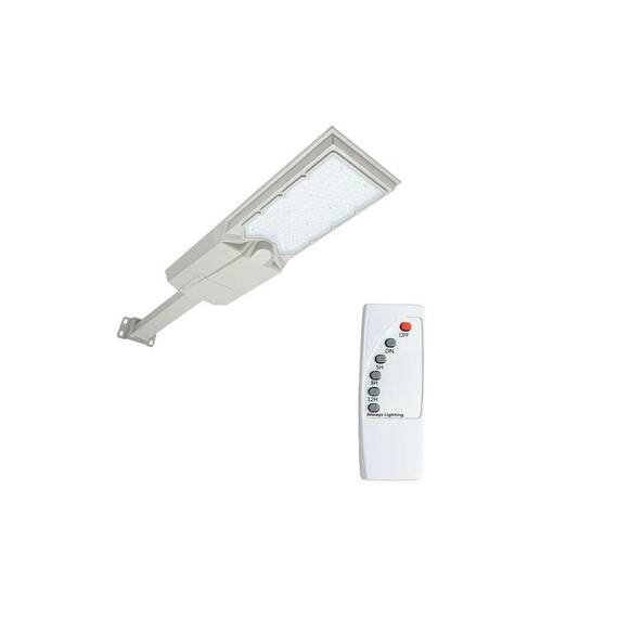 Lampa solara LED iluminat stradal 1000W, 6500K, IP65 cu panou solar si telecomanda  Cod: BK78430 - - Roveli