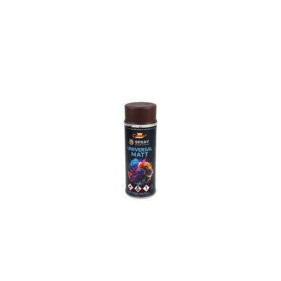 Spray vopsea Profesional CHAMPION  400ml  Maro Ciocolata Mat Cod: RAL 8017 - - Roveli