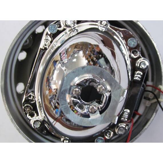Lupe Bi-xenon Devil Eyes RED 2.5 inch 001R - 4- Roveli