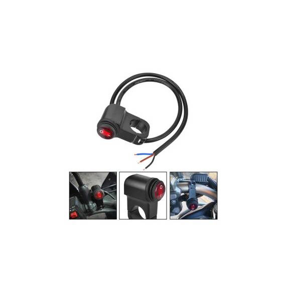 Intrerupator buton moto  Cod: MCC004 - 3- Roveli