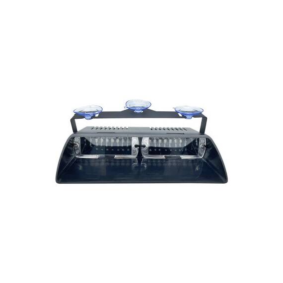 Lampa LED 48W stroboscopica pentru parbriz profesionala culoare  Rosu-Albastru Cod: S2 - 4- Roveli