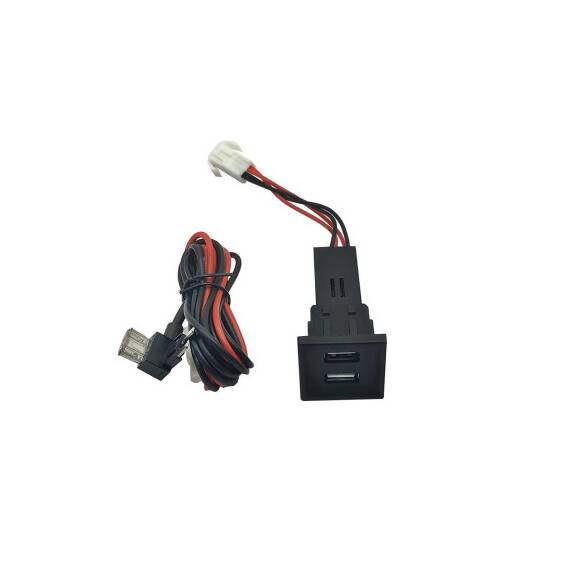 Mufa USB incarcator bord compatibila Volkswagen T5  Cod: STUH003R - 2- Roveli