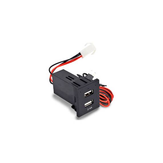Mufa USB incarcator bord compatibila Volkswagen T5  Cod: STUH003R - - Roveli
