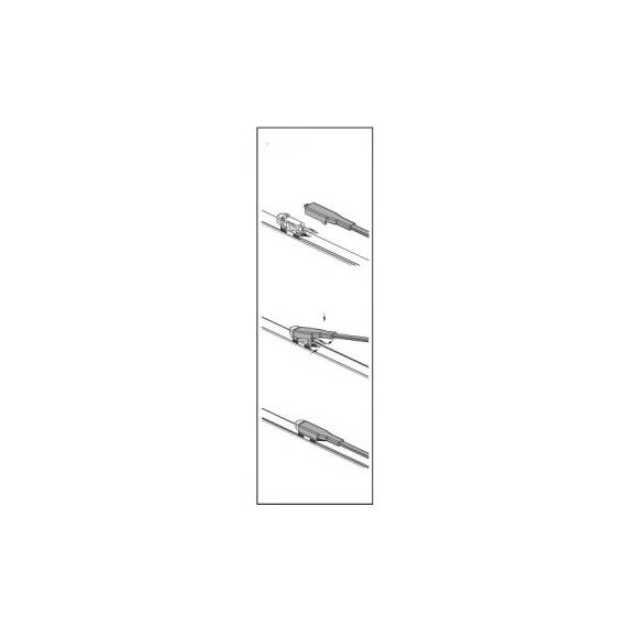 Stergator parbriz sofer Dacia Sandero III  2020-> Cod: ART99 24" - 2- Roveli