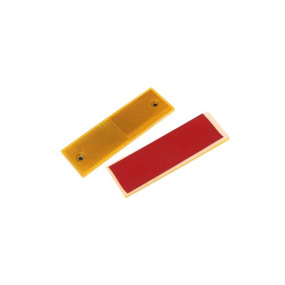 Dreptunghi reflectorizant culoare Galbena  5cmx15cm   Cod: HUJ003 - 4- Roveli