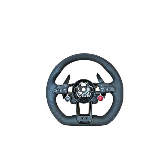 Volan sport piele compatibil cu modelele Audi fabricate dupa 2011, Produs compatibil - nu este OEM Cod: OCH-01 - - Roveli