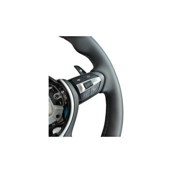 Volan sport piele  compatibil cu modelele BMW Seria 1 E87 Seria 3 E90, E91, E92,E93 X1 E84 X5 E70,E53 X6  E71 Z4 E89   Cod: OCH-12 - 4- Roveli