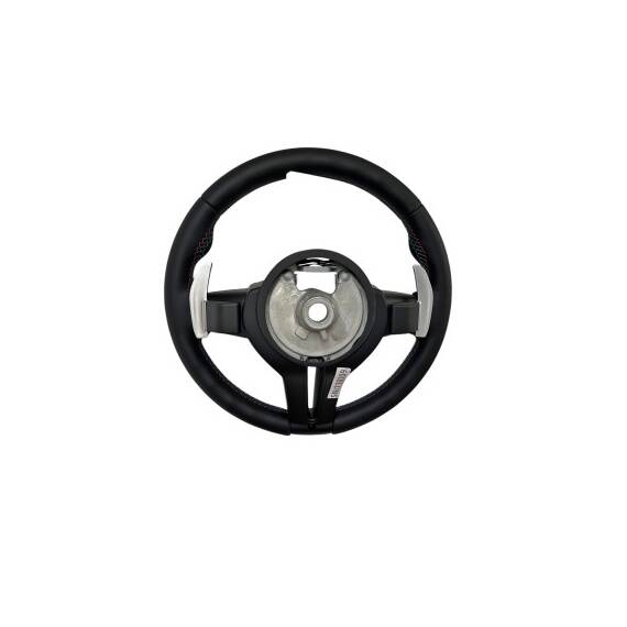 Volan sport piele  compatibil cu modelele BMW Seria 1 E87 Seria 3 E90, E91, E92,E93 X1 E84 X5 E70,E53 X6  E71 Z4 E89   Cod: OCH-12 - 5- Roveli