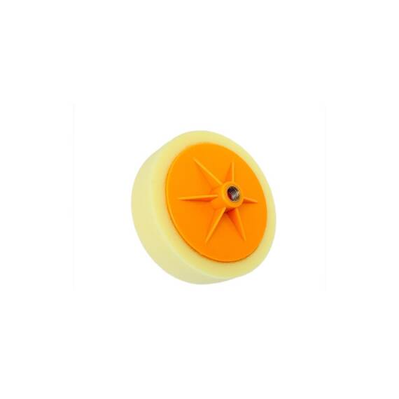 Pad abraziv din burete pentru polishare,cu suport si adaptor  diametru 125 mm Cod: PGP03 - 3- Roveli