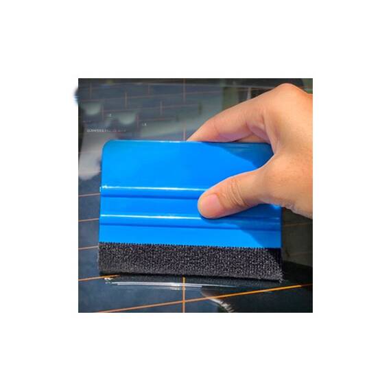 Racleta plastic montaj folie cu insertie material textil   Cod: MR-60A - 5- Roveli
