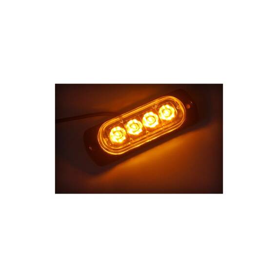 Lampa LED profesionala  culoare galben 12-24V Cod: ART03 - 2- Roveli