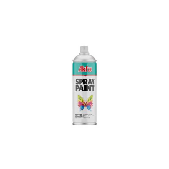 Spray vopsea Akfix Argintiu Cromat  400ml - - Roveli