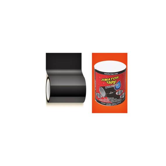 Banda rezistenta la apa Super Adeziva Flex Tape culoare negru  10cmx1,5m Cod: AT111 - 2- Roveli