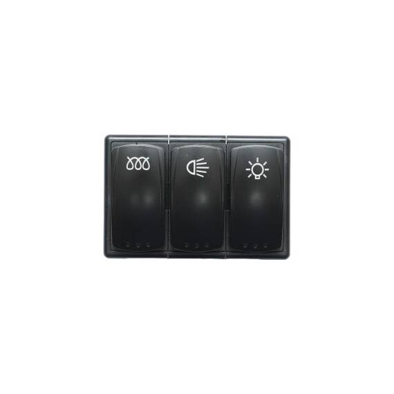 Panou comanda, comutator 3 butoane universal Cod: DISKX50 - - Roveli