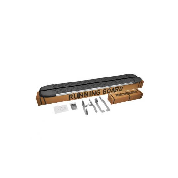 Praguri laterale compatibile Volvo XC60 2009-2017   Cod: V1-183cm+7605BRK183-E / BRK03 - 3- Roveli
