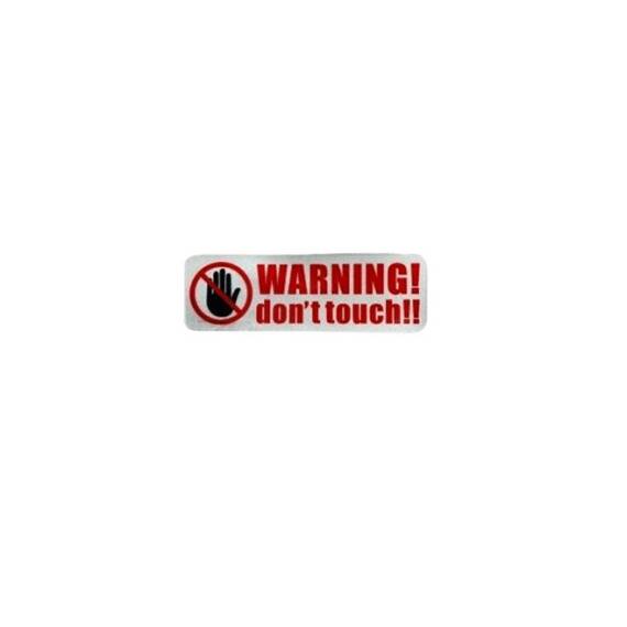 Abtibild  "Warning" Cod: XS-05W - - Roveli
