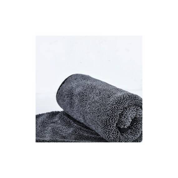 Laveta prosop 2 parti microfibra Premium, uscare caroserie auto 1200g/m2  60x80cm  Cod: MC04-1200G-6080 - 2- Roveli
