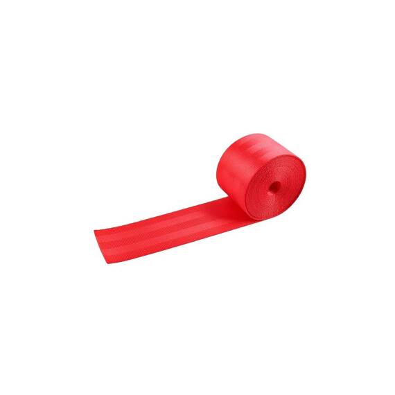 Banda pentru centura de siguranta auto culoare rosie , latime 46mm Cod: FST-CENT1 - - Roveli